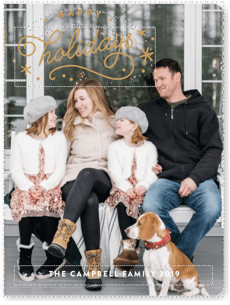 christmas card design