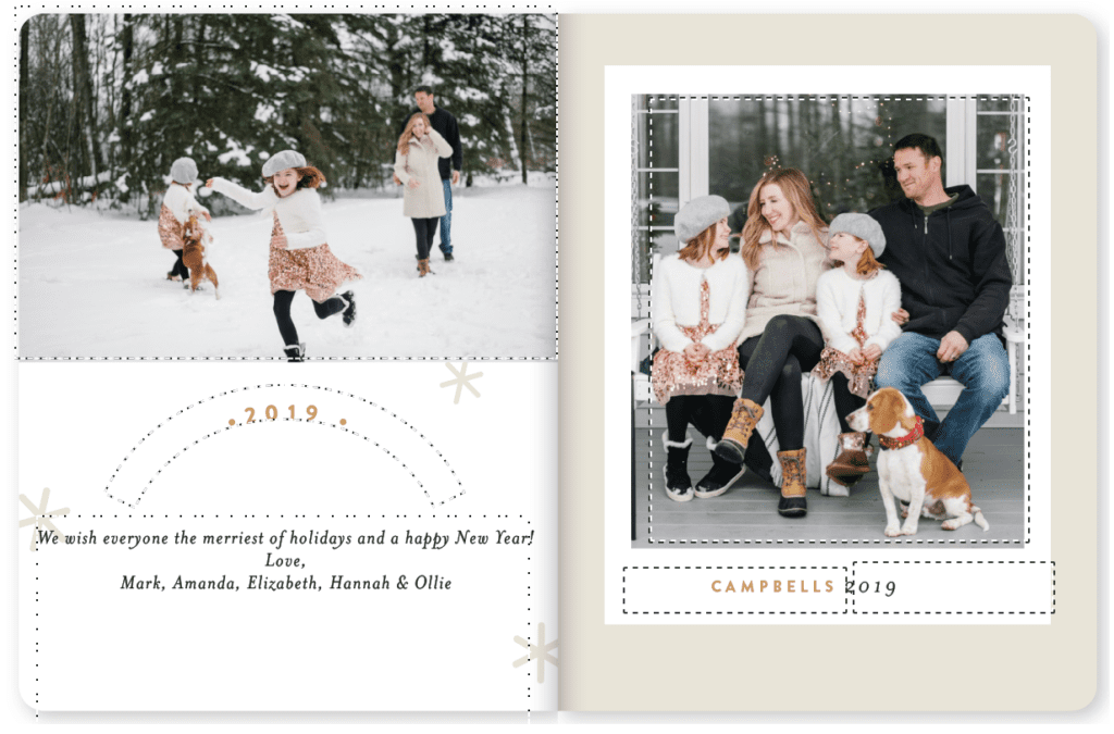 christmas card desing