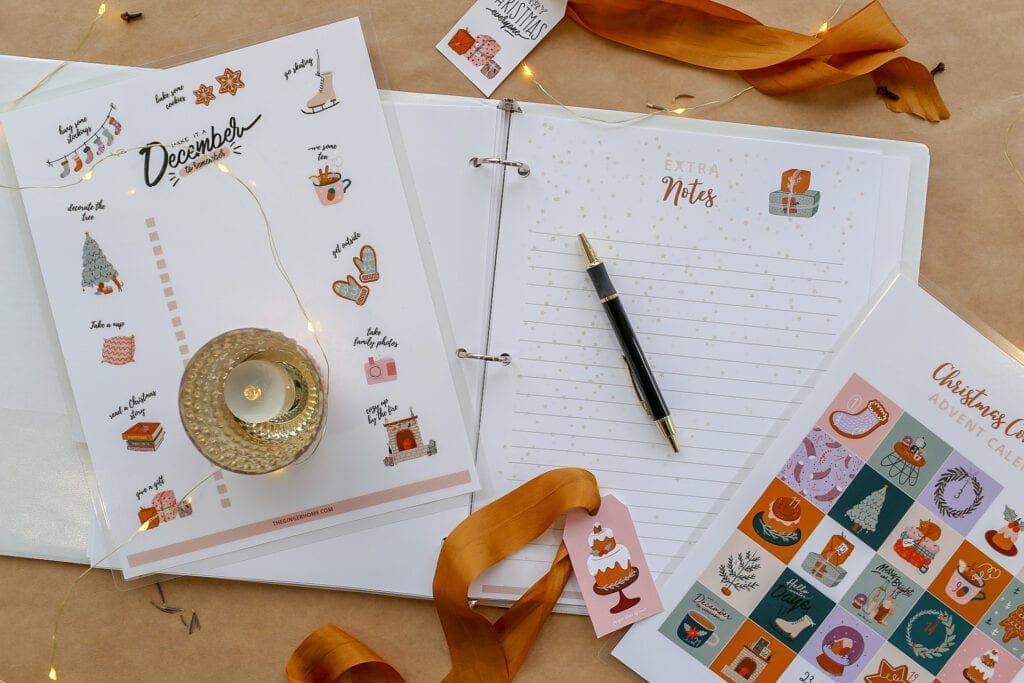 printable christmas planner