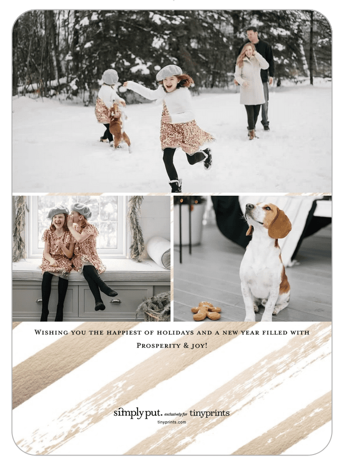christmas card design idea