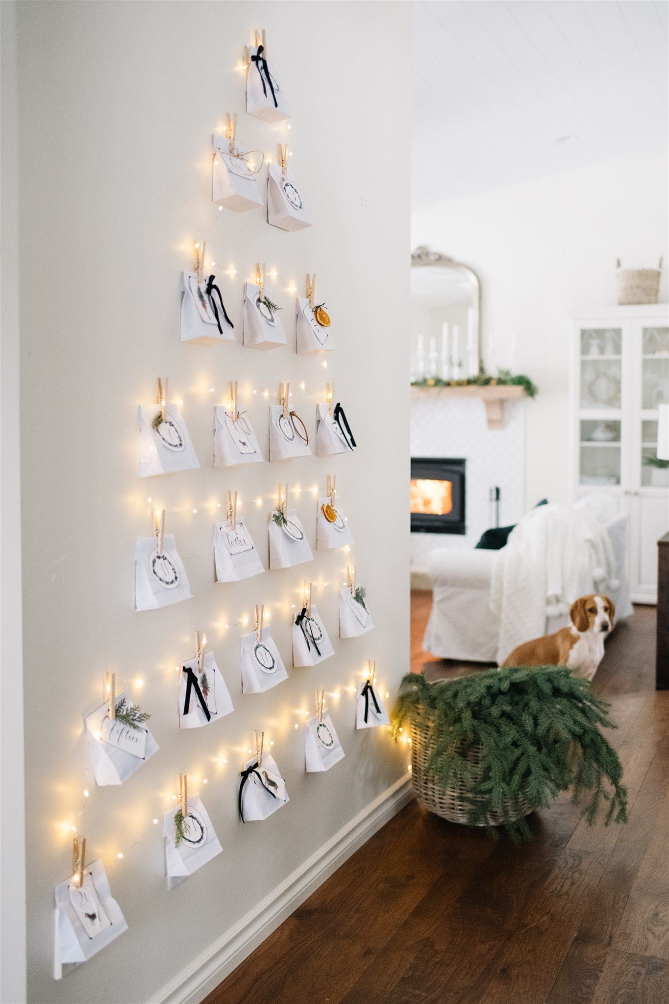 DIY Christmas advent calendar