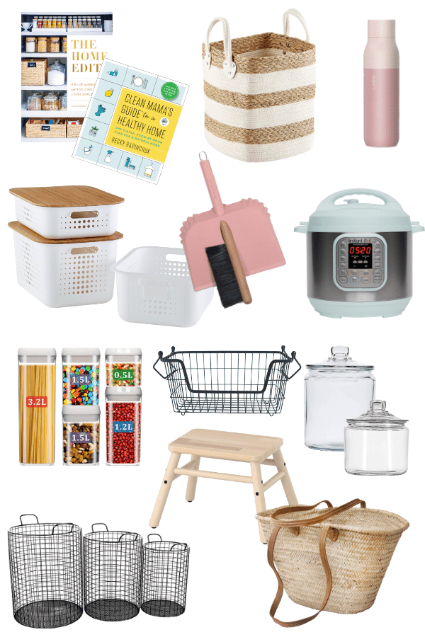 kitchen and pantry organization items graphic