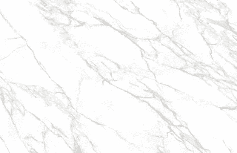 Close up of a Calcutta marble countertop