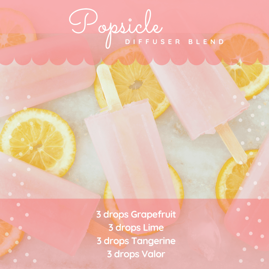 popsicle diffuser blend recipe