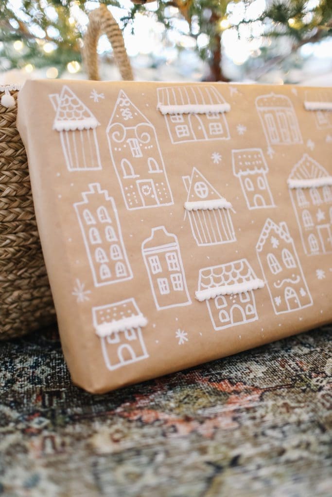 Christmas gift wrap idea
