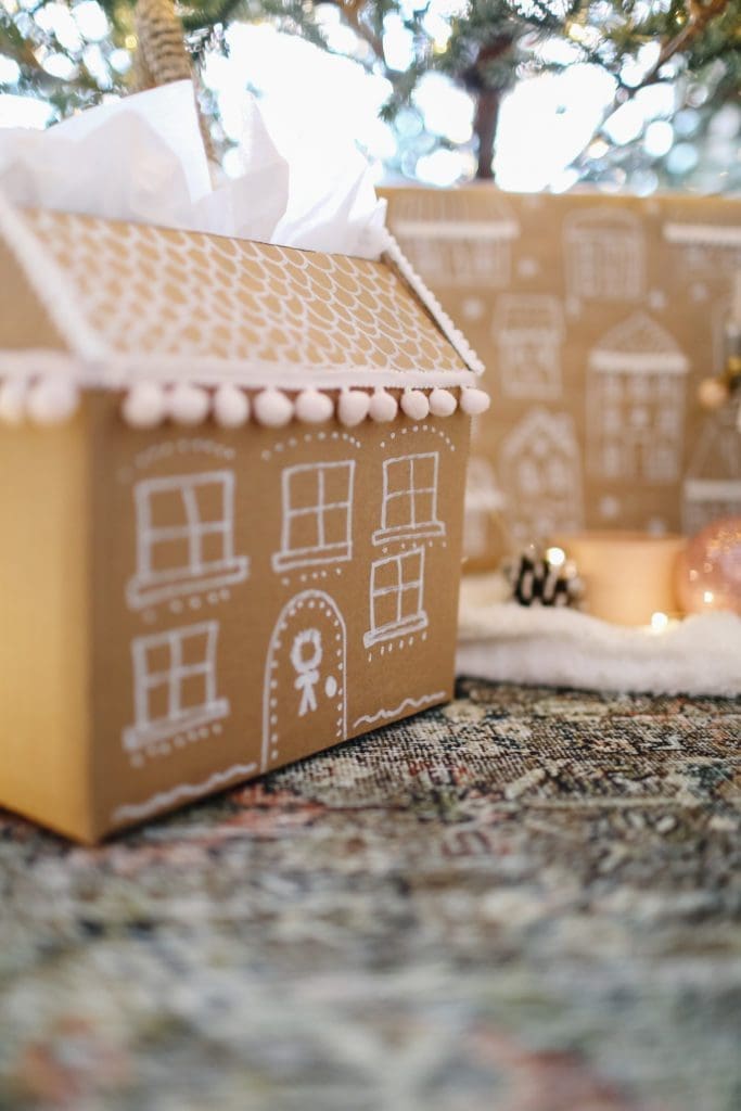 gingerbread gift house