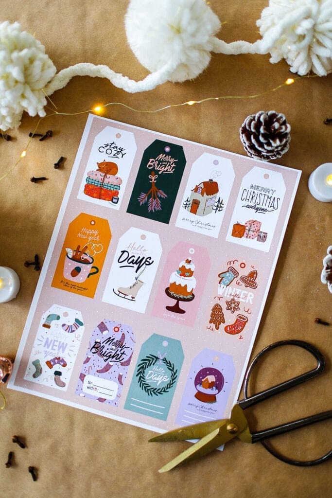 Christmas gift tags